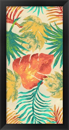 Framed Havana Palm Pattern Print