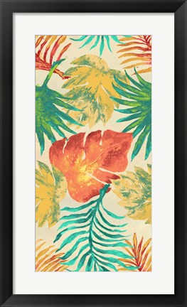 Framed Havana Palm Pattern Print