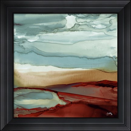 Framed New Sky Square Print