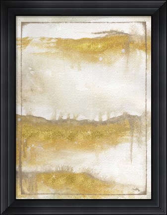 Framed Fog Abstract I Print