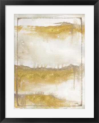 Framed Fog Abstract I Print