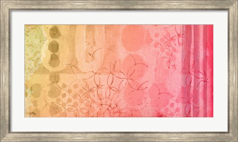 Framed Sing and Play Pattern II Print