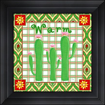 Framed Chili Fiesta IV Print