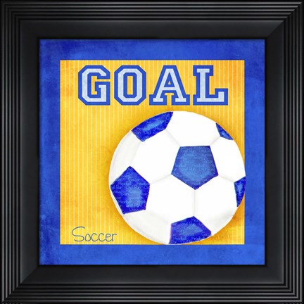 Framed Sports Fan II Print