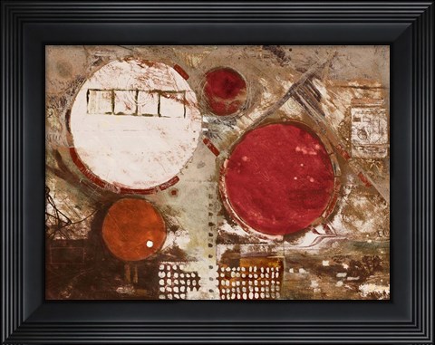 Framed Red Jester Print