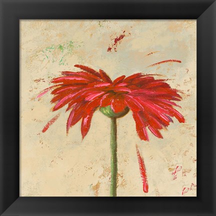 Framed Tiny Flower Square II Print