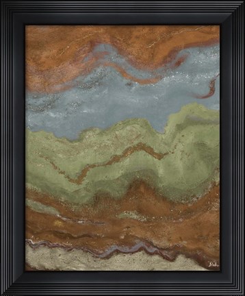 Framed Autumn Tierra I Print