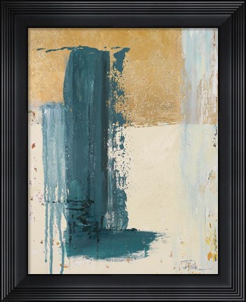 Framed Blue Stain Print