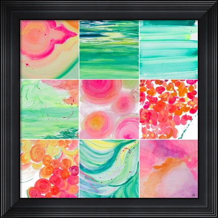 Framed Colour Study Patch Print