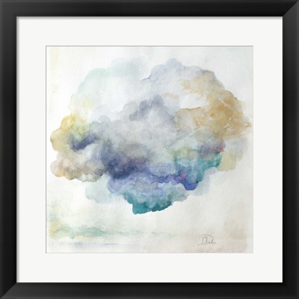 Framed Clouds II Print