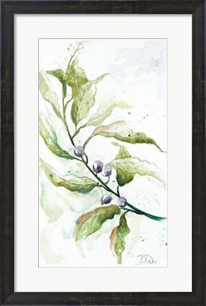 Framed Branches To The Wind I Print