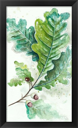 Framed Branches To The Wind II Print