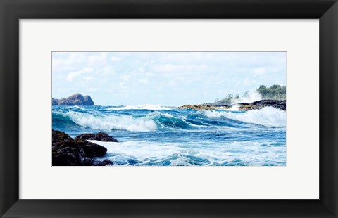 Framed Cool Beach II Print