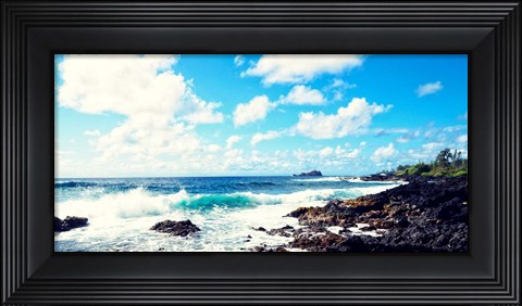 Framed Cool Beach III Print