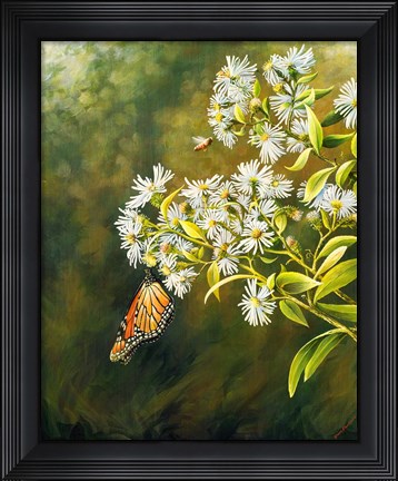 Framed Garden Life Print
