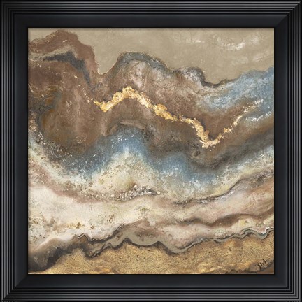 Framed Neutral Tierra Square Print