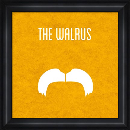 Framed Walrus Print