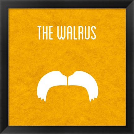 Framed Walrus Print