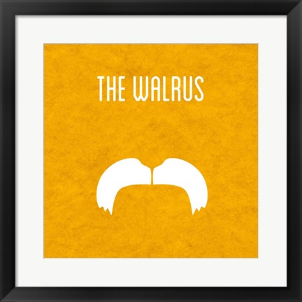 Framed Walrus Print