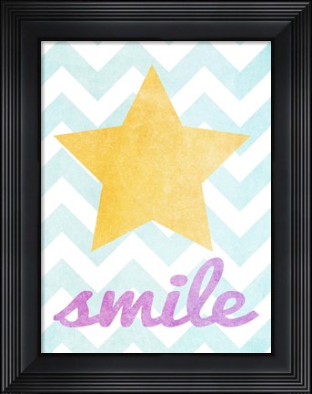 Framed Stars &amp; Hearts I Print