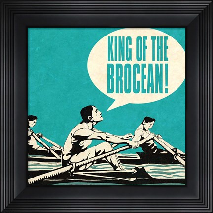 Framed Bro Bro II Print