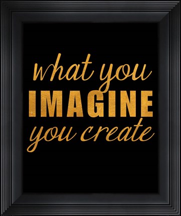 Framed Smile Imagine II Print