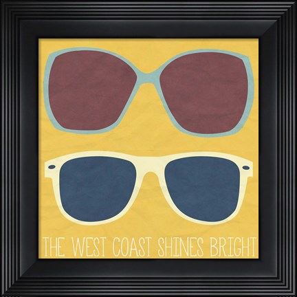 Framed West Coast II Print