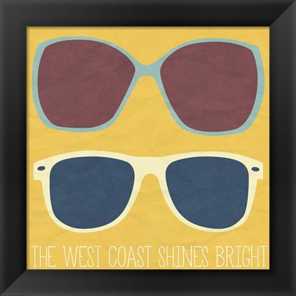 Framed West Coast II Print