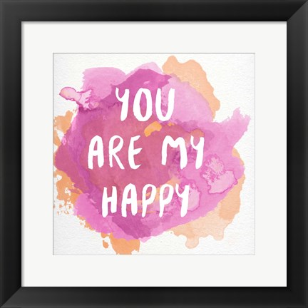 Framed You Are You I Print