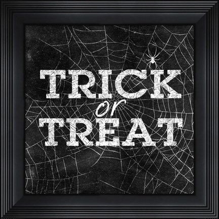 Framed Trick or Treat Print