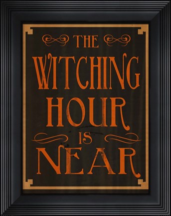 Framed Witching Hour Print