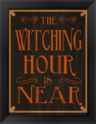 Framed Witching Hour Print