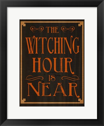 Framed Witching Hour Print