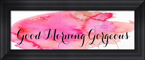 Framed Beautiful and Gorgeous II Print