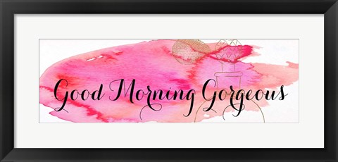 Framed Beautiful and Gorgeous II Print