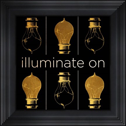 Framed Shine &amp; Illuminate II Print