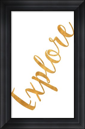 Framed Explore Print