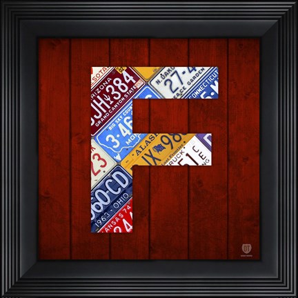 Framed F Print