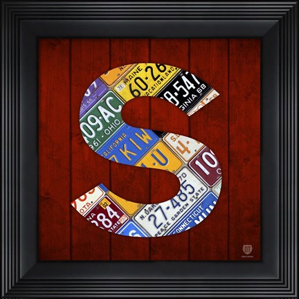 Framed S Print