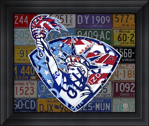 Framed Liberty Print