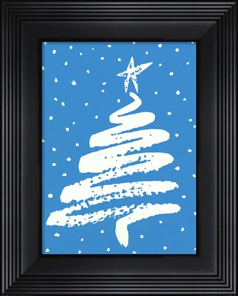 Framed Star on Tree Print