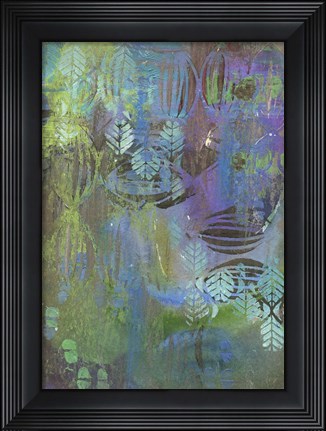Framed Texture - Cool Print