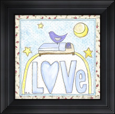 Framed Love 51 Print