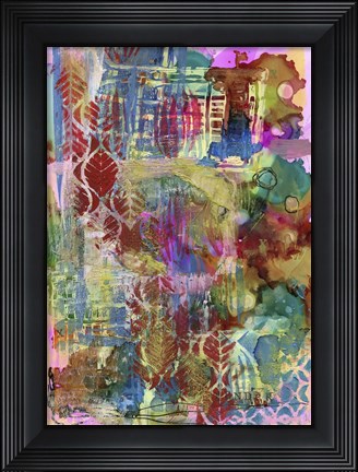 Framed Texture - Confetti Print