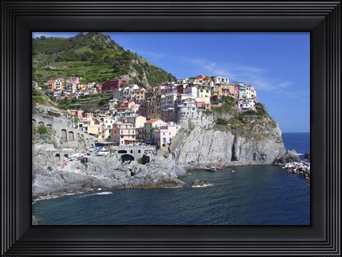 Framed Cinque Terra 1 Print