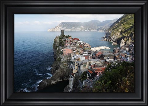 Framed Cinque Terra 4 Print