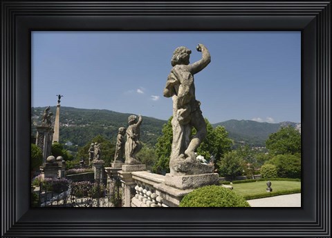 Framed Statues Print