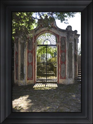 Framed Italian Gate Print