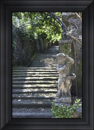 Framed Italy Steps 1 Print