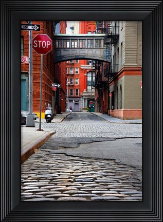 Framed Jay Street Color Print